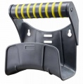 Luceco Cable Support - Cable Tidy With Wall Bracket | Masterplug | Grey